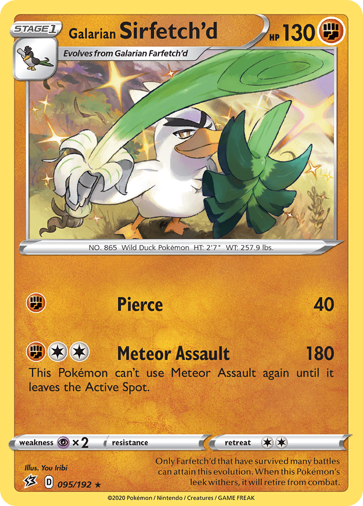 Galarian Sirfetch'd Rebel Clash