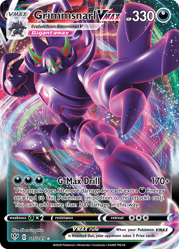 Grimmsnarl VMAX Darkness Ablaze