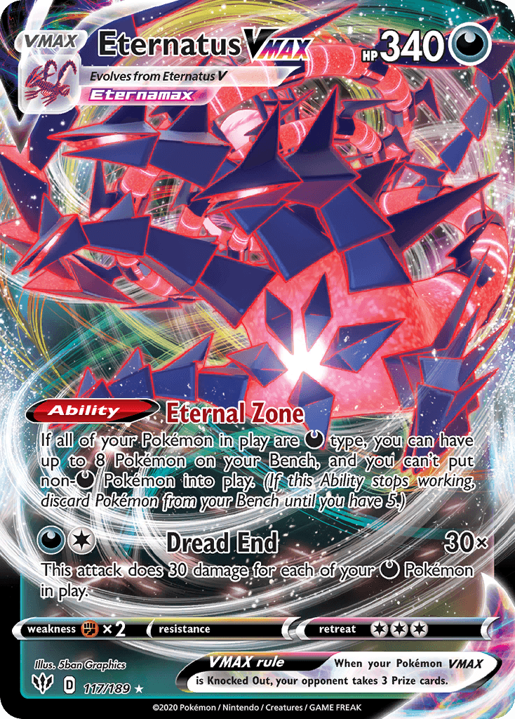 Eternatus VMAX Darkness Ablaze