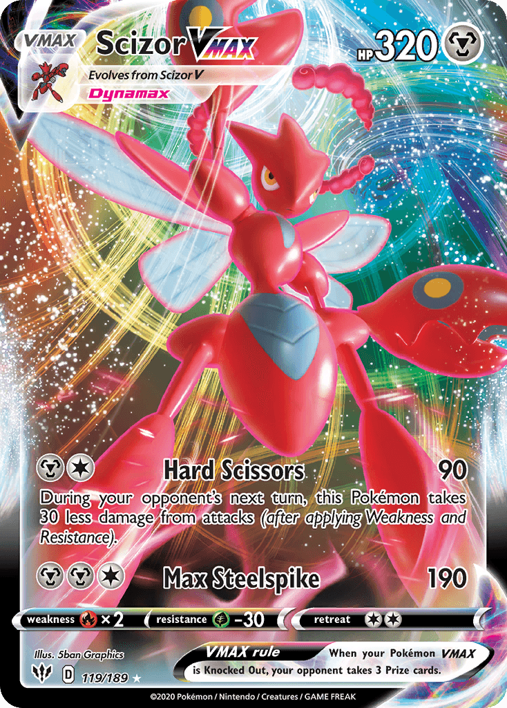 Scizor VMAX Darkness Ablaze