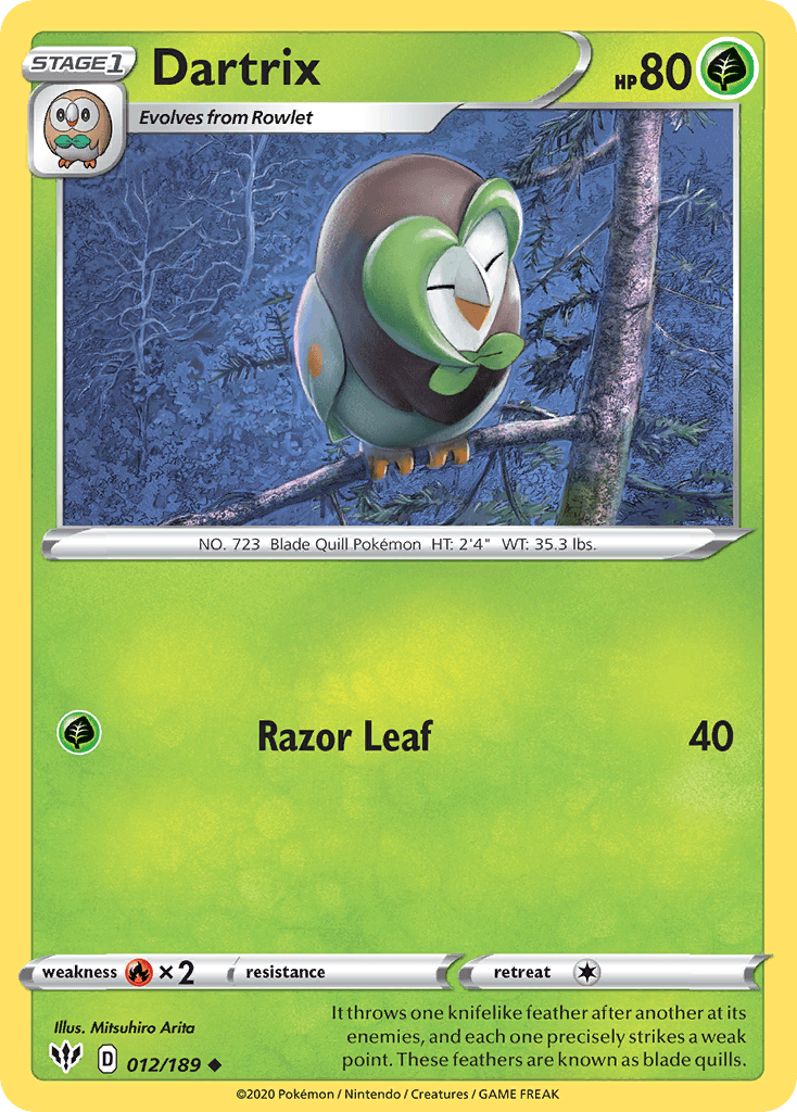 Dartrix Darkness Ablaze