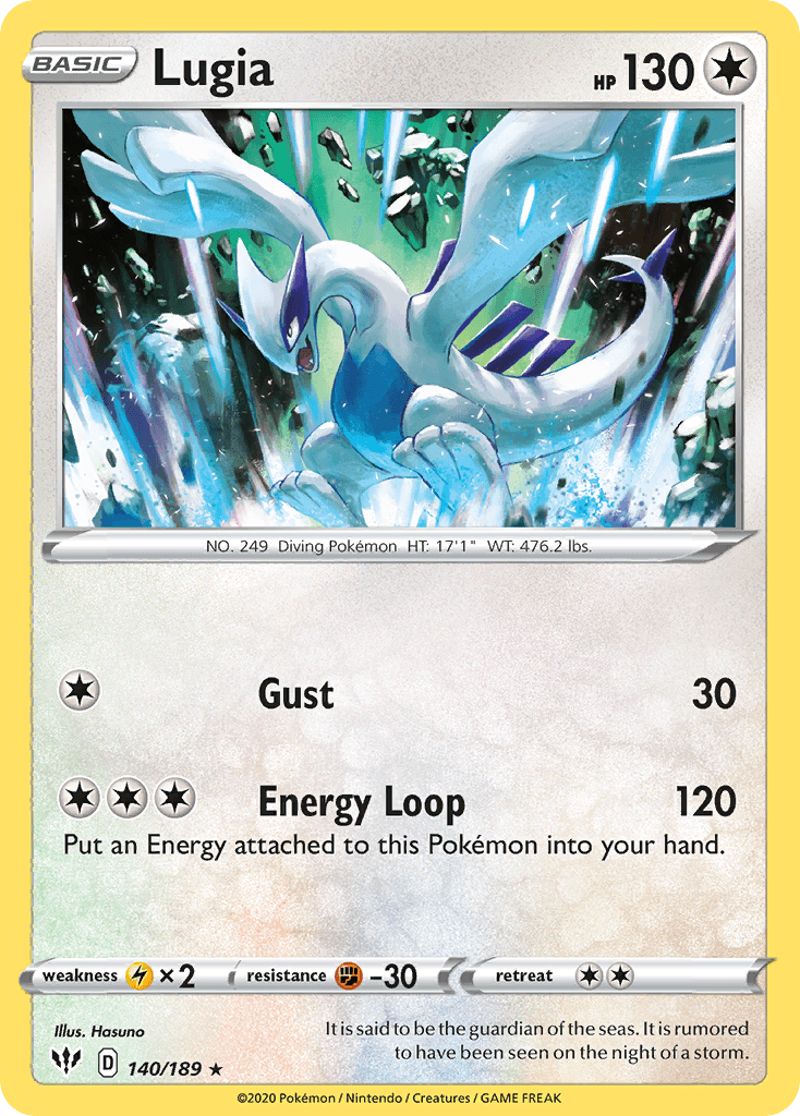 Lugia Darkness Ablaze