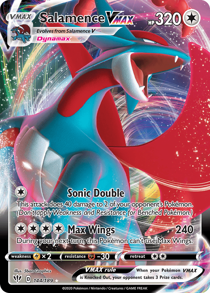 Salamence VMAX Darkness Ablaze