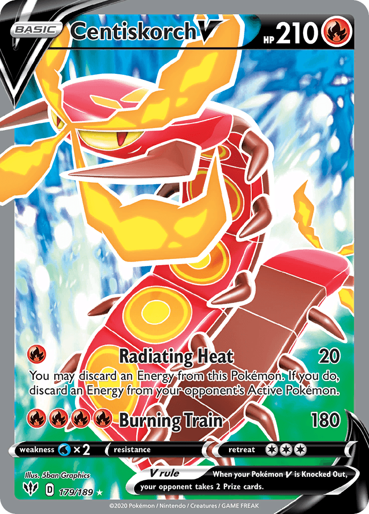 Centiskorch V Darkness Ablaze