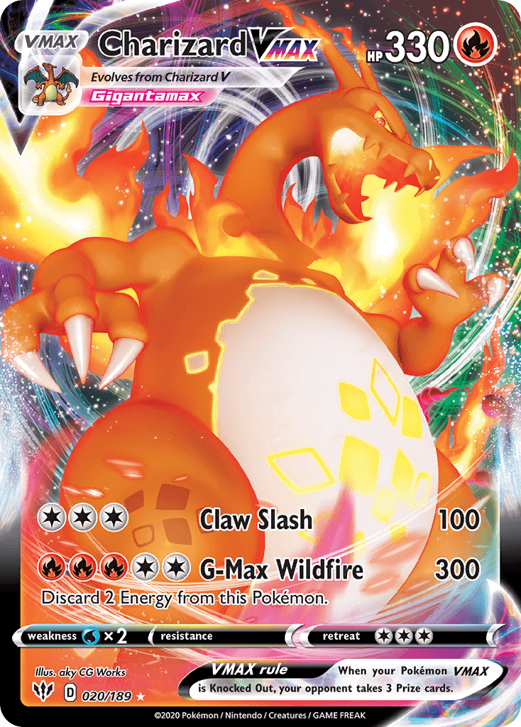 Charizard VMAX Darkness Ablaze