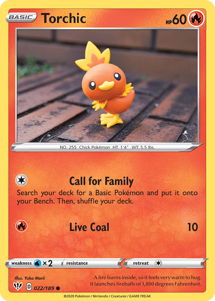 Torchic Darkness Ablaze