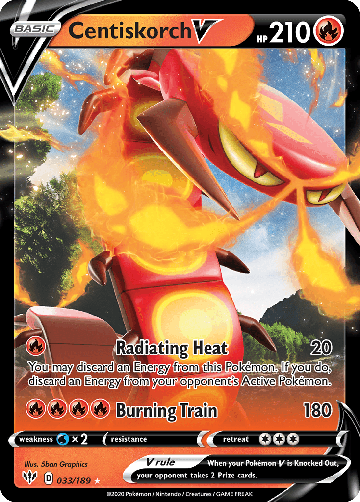 Centiskorch V Darkness Ablaze