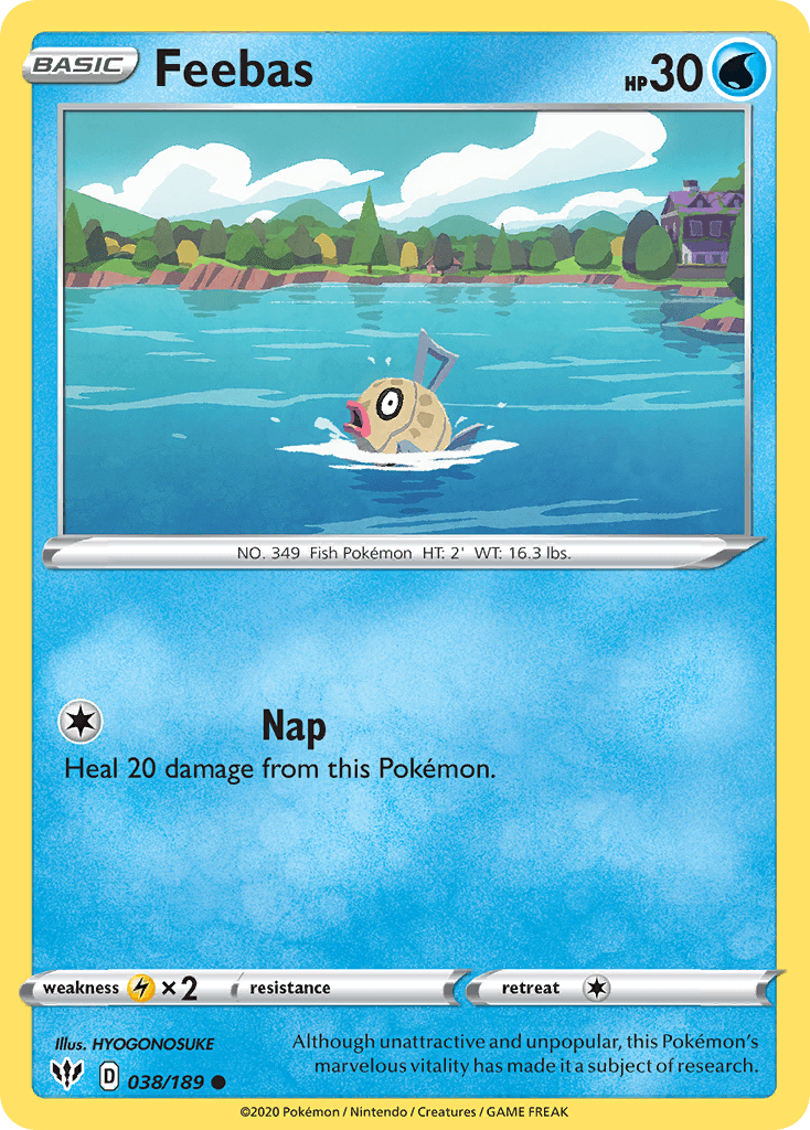 Feebas Darkness Ablaze