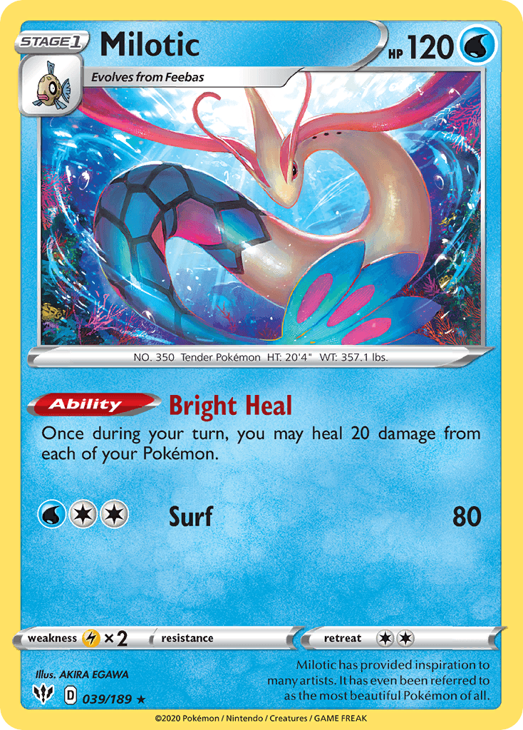 Milotic Darkness Ablaze