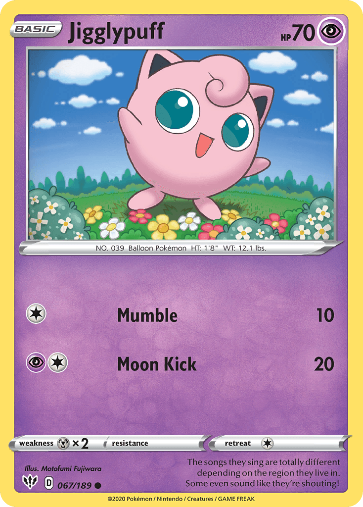 Jigglypuff Darkness Ablaze