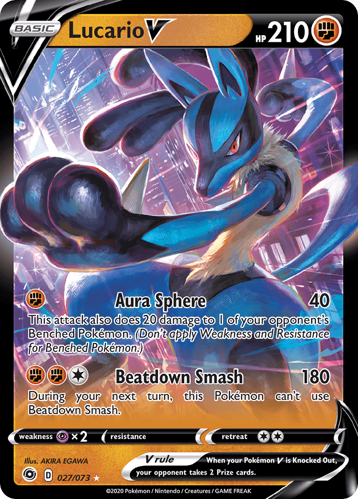 Lucario V Champion's Path