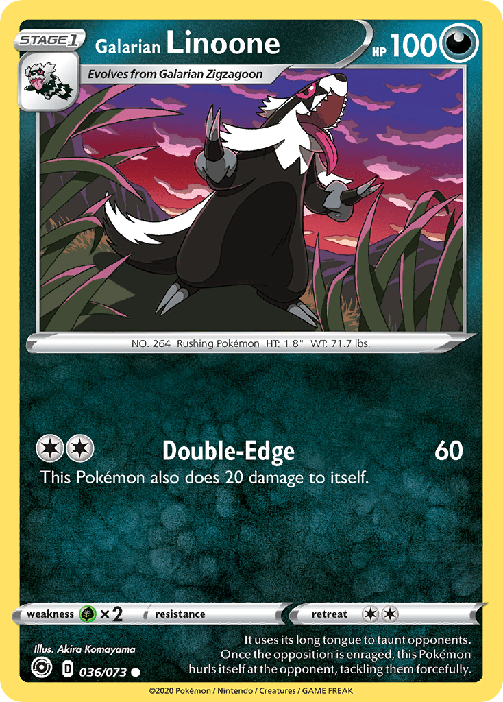 Galarian Linoone Champion's Path