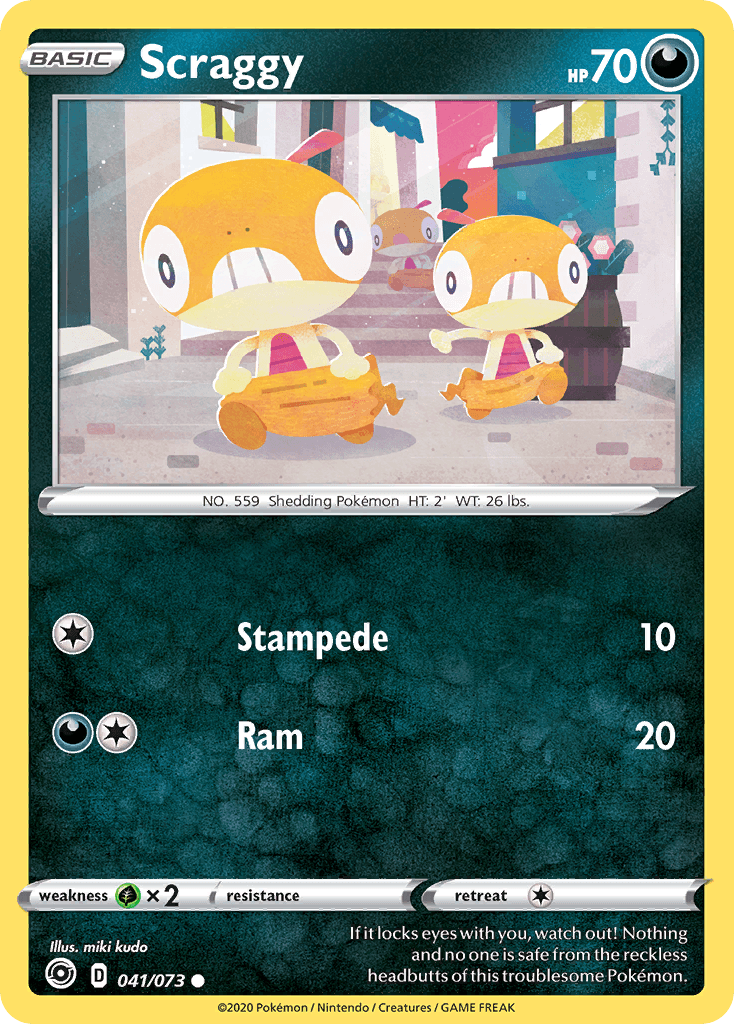 Scraggy Champion's Path
