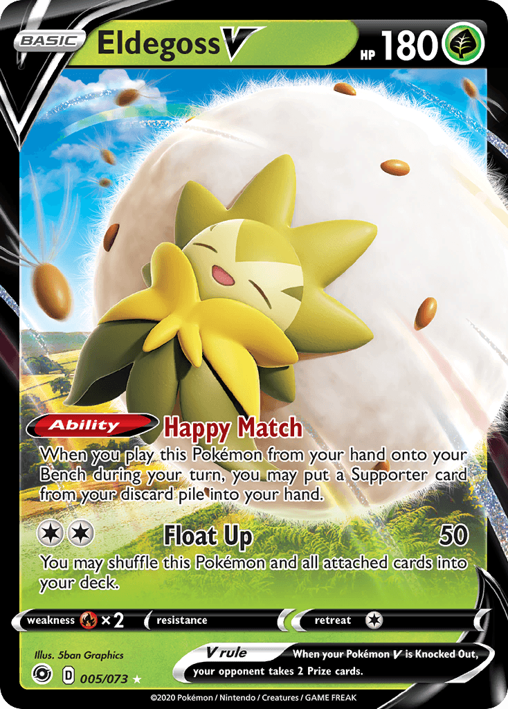 Eldegoss V Champion's Path