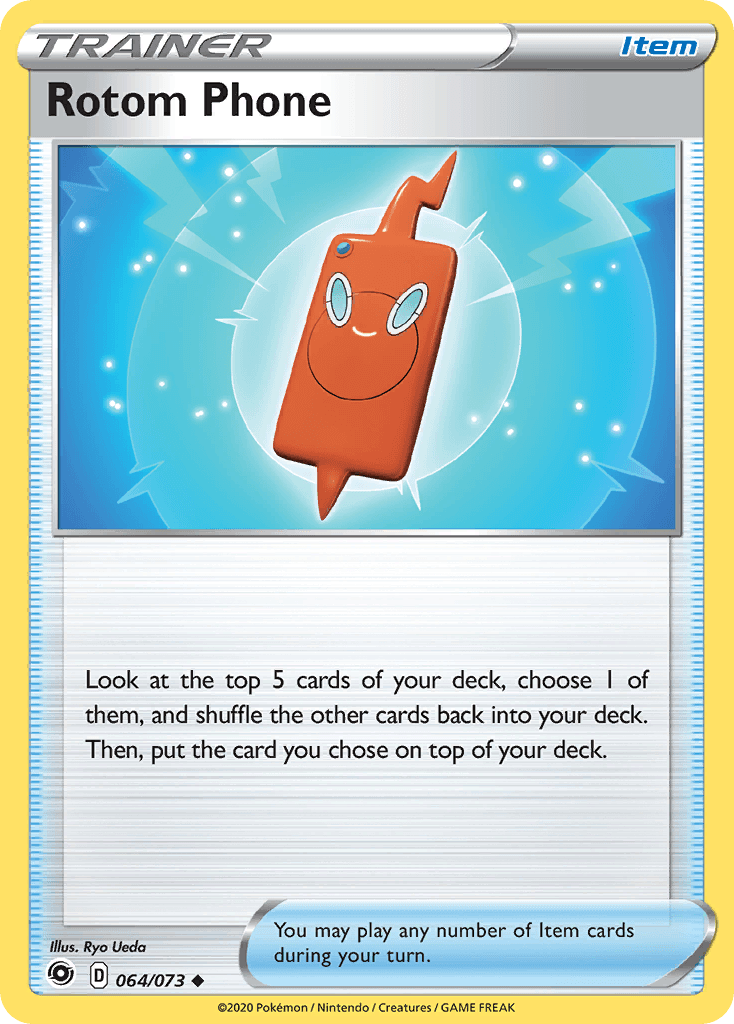 Rotom Phone Champion's Path