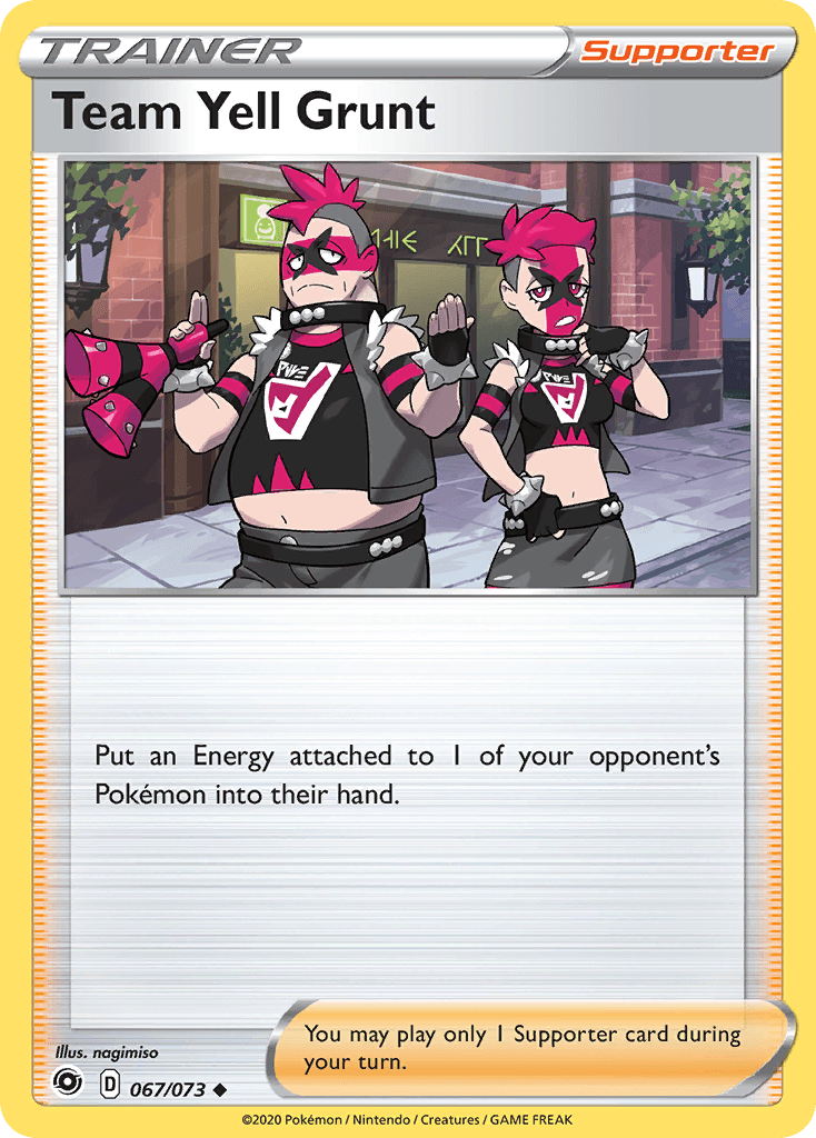 Team Yell Grunt Champion's Path