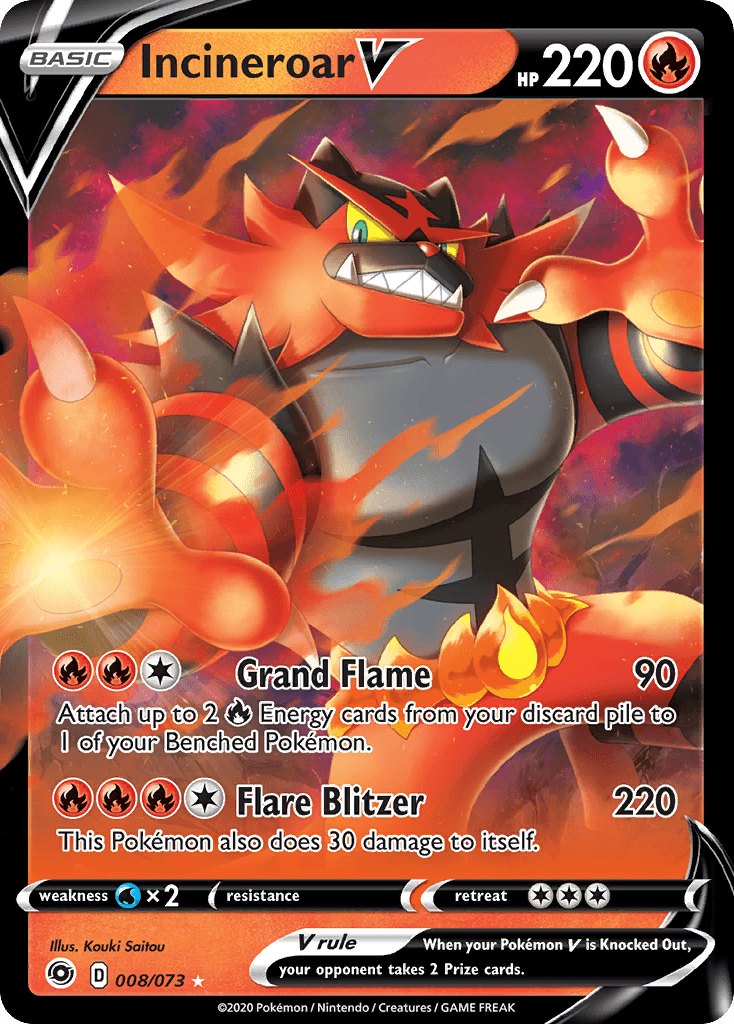 Incineroar V Champion's Path