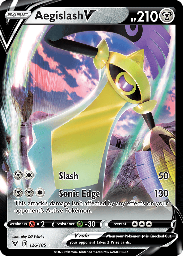 Aegislash V Vivid Voltage