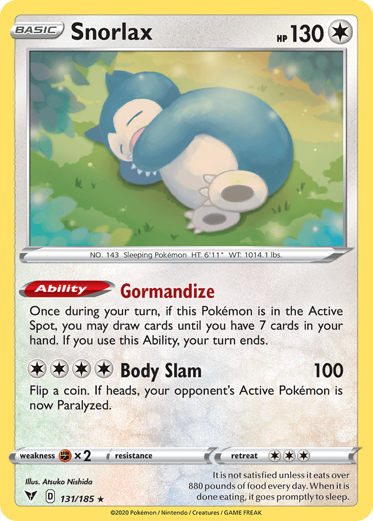 Snorlax Vivid Voltage
