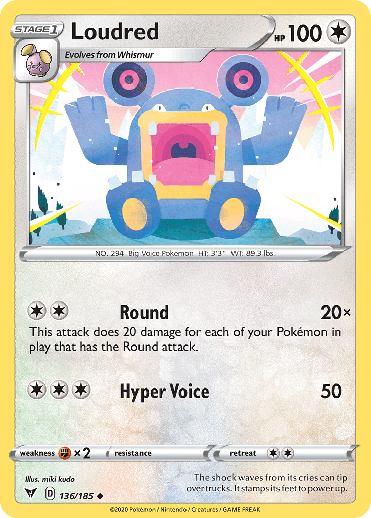 Loudred Vivid Voltage