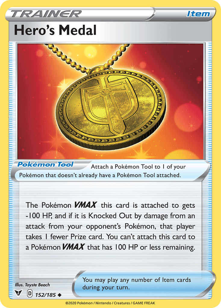 Hero's Medal Vivid Voltage