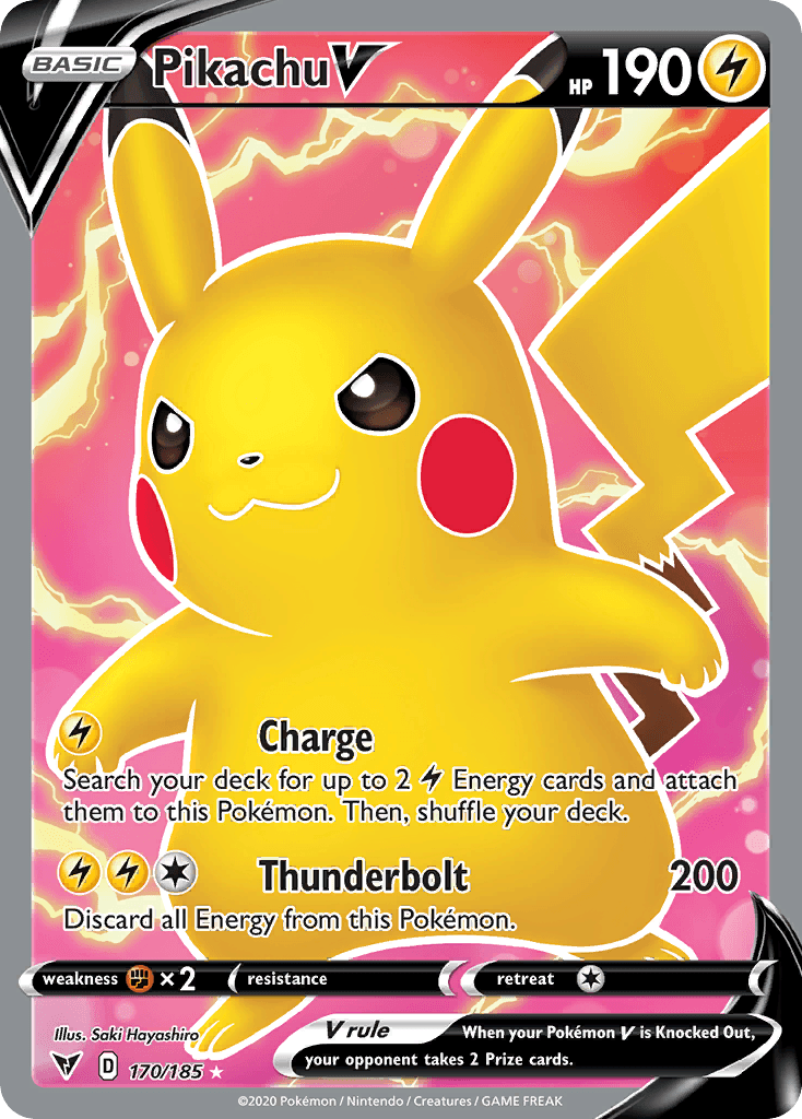 Pikachu V Vivid Voltage