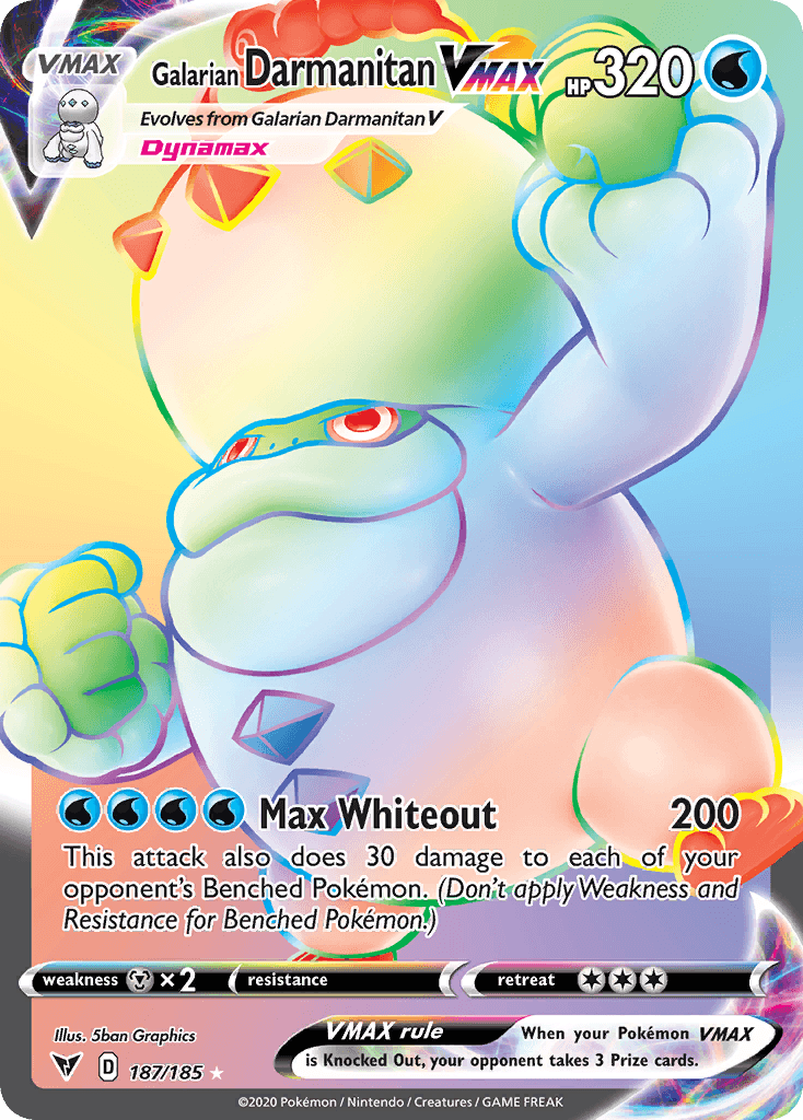 Galarian Darmanitan VMAX Vivid Voltage