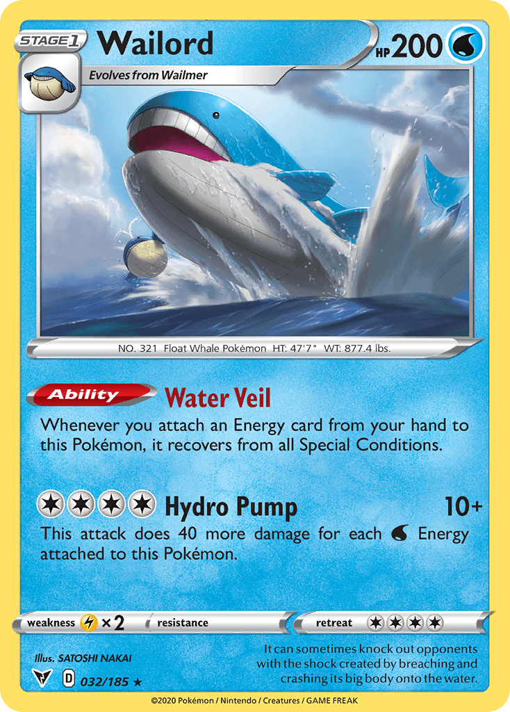 Wailord Vivid Voltage