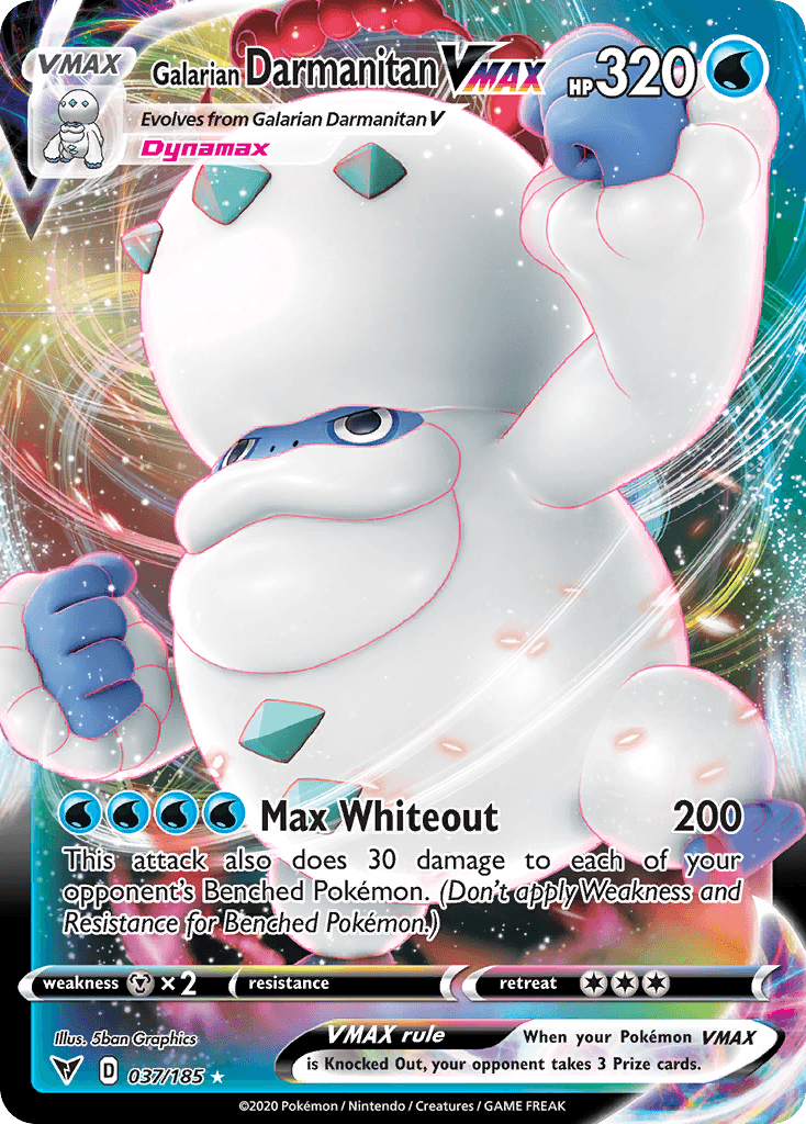 Galarian Darmanitan VMAX Vivid Voltage