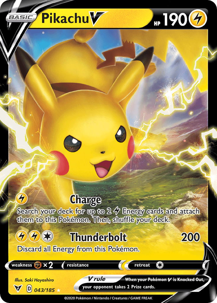 Pikachu V Vivid Voltage