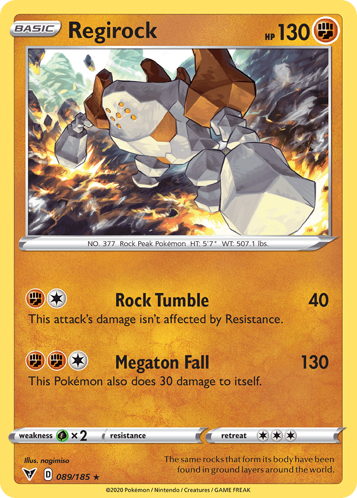 Regirock Vivid Voltage