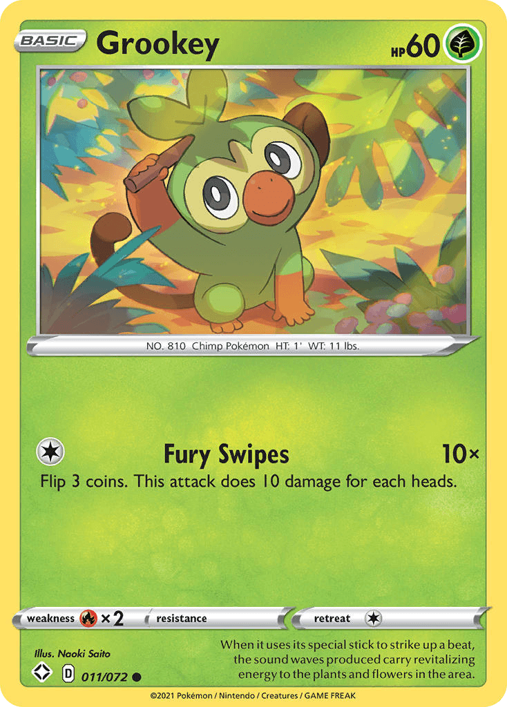 Grookey Shining Fates