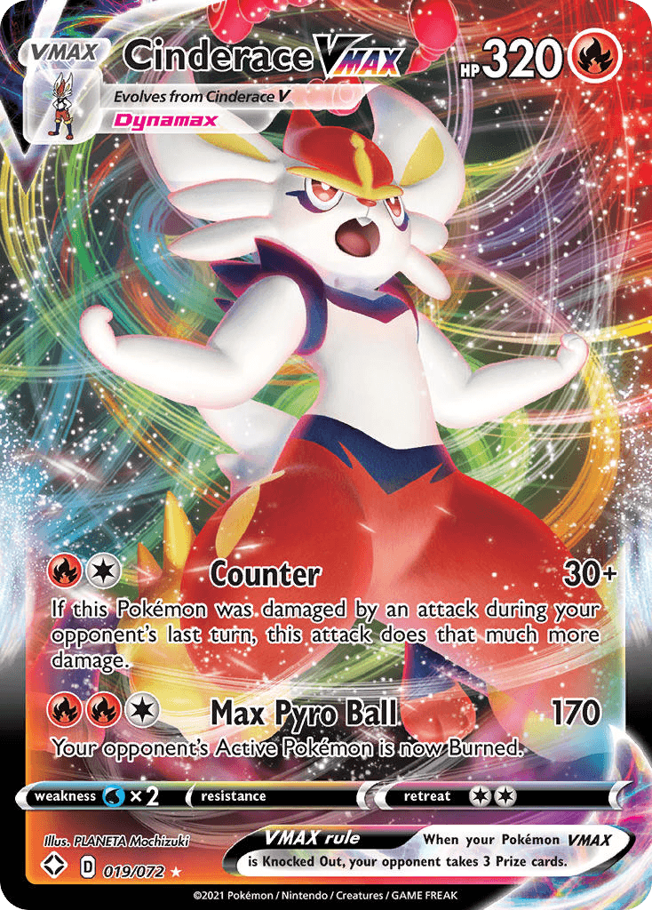 Cinderace VMAX Shining Fates