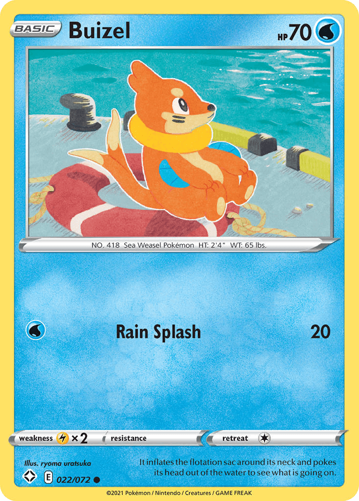 Buizel Shining Fates