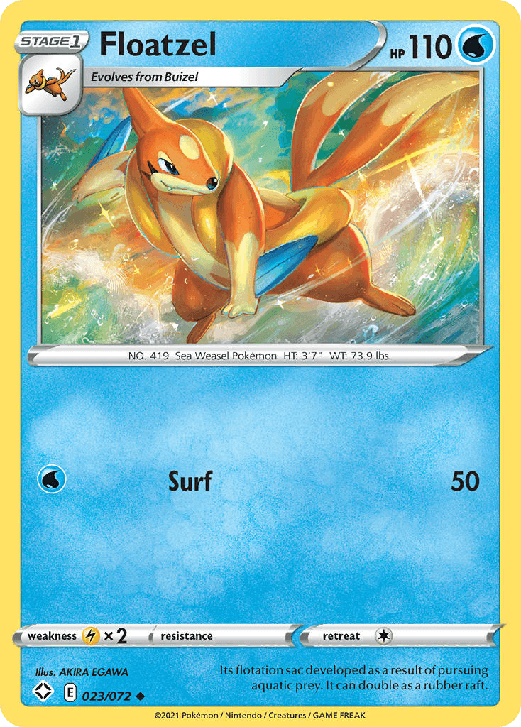 Floatzel Shining Fates