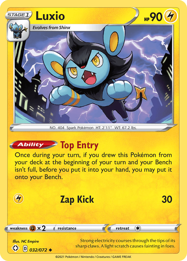 Luxio Shining Fates
