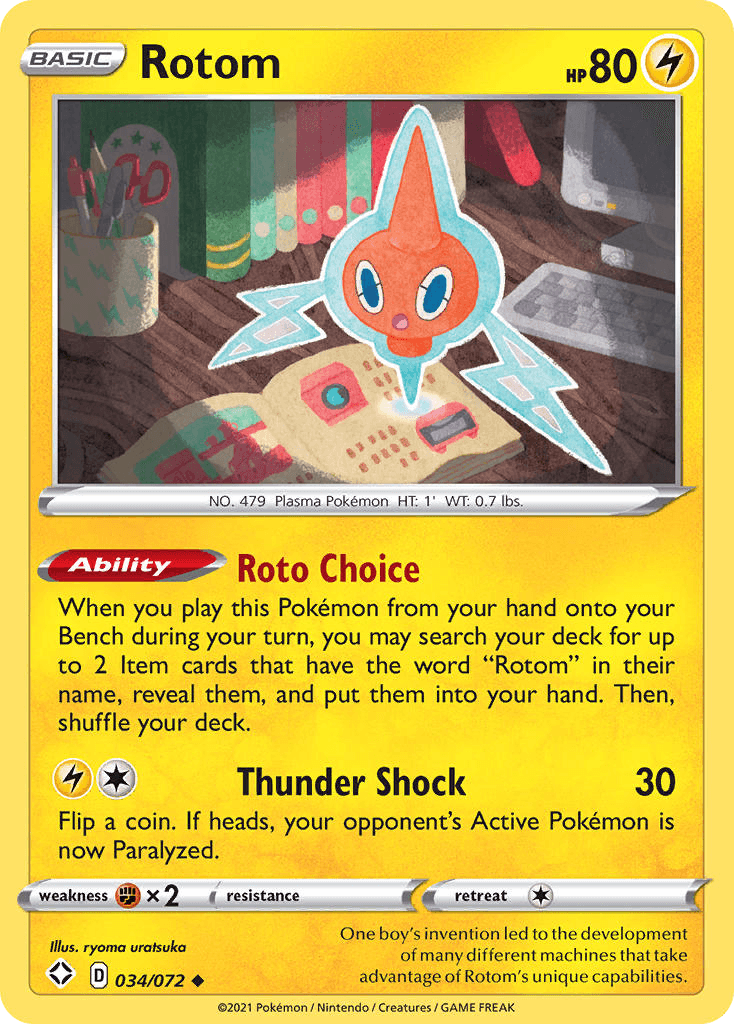 Rotom Shining Fates