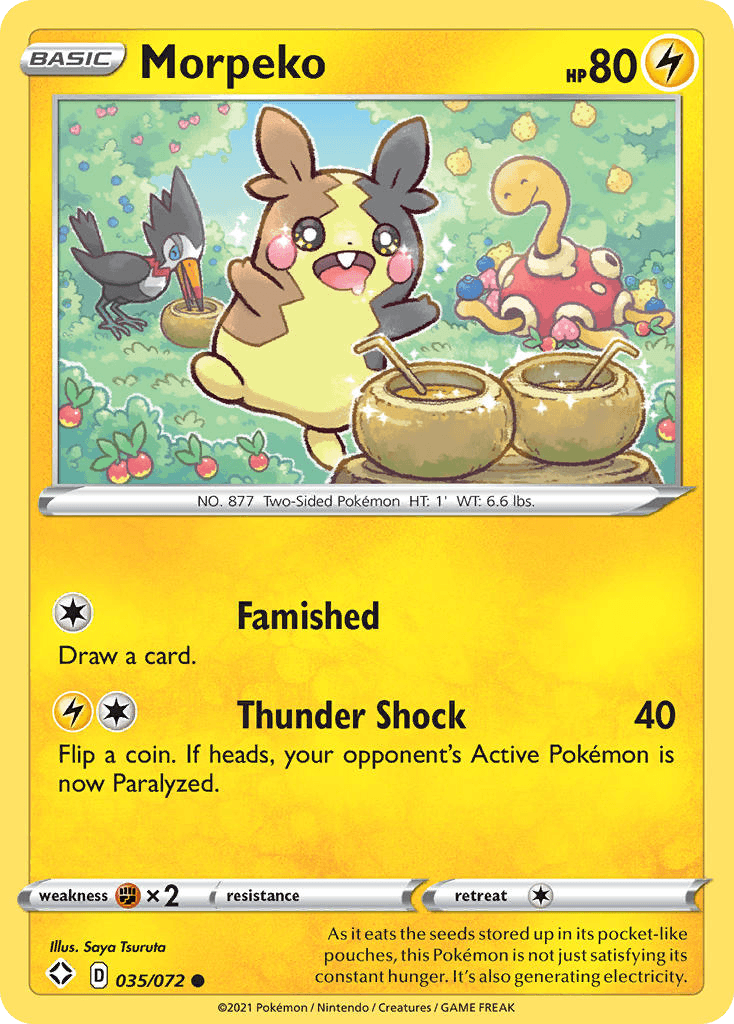 Morpeko Shining Fates