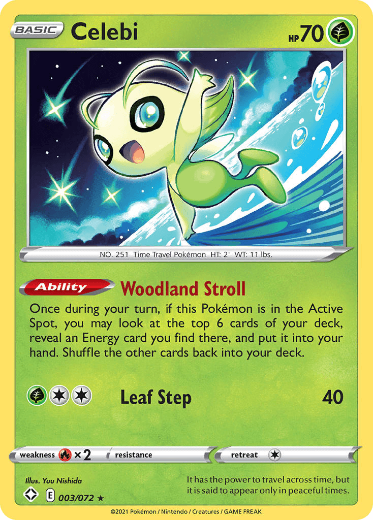 Celebi Shining Fates