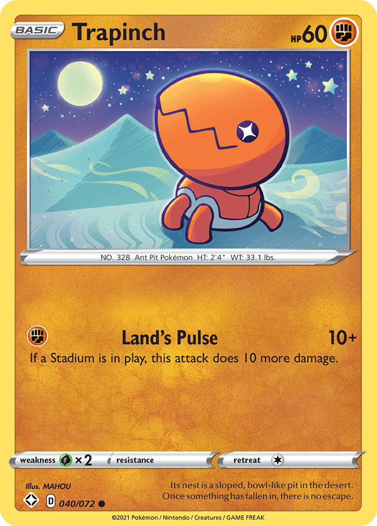 Trapinch Shining Fates
