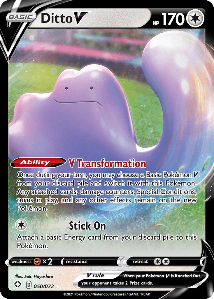 Ditto V Shining Fates