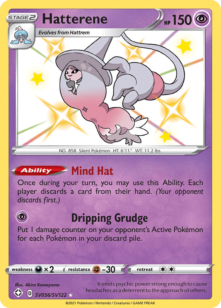 Hatterene Shining Fates Shiny Vault
