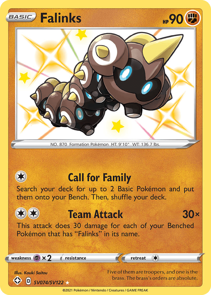Falinks Shining Fates Shiny Vault
