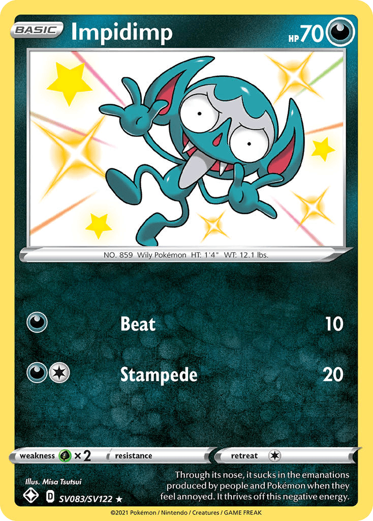 Impidimp Shining Fates Shiny Vault