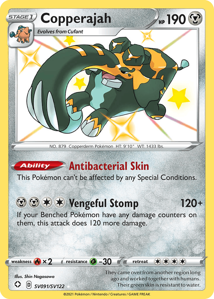 Copperajah Shining Fates Shiny Vault