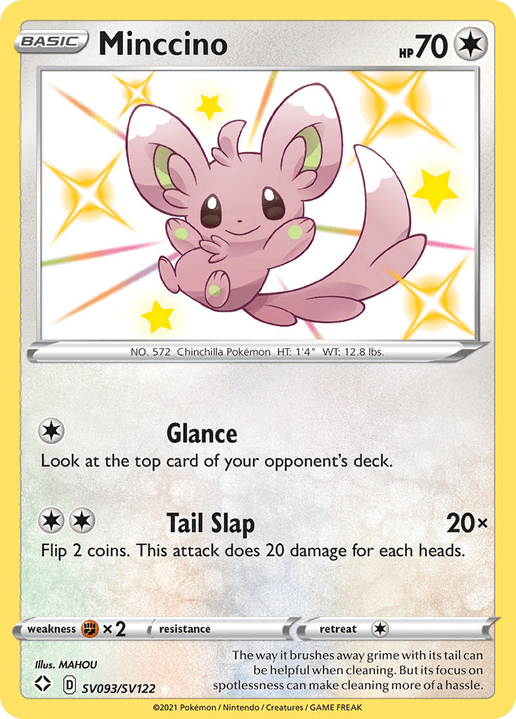 Minccino Shining Fates Shiny Vault