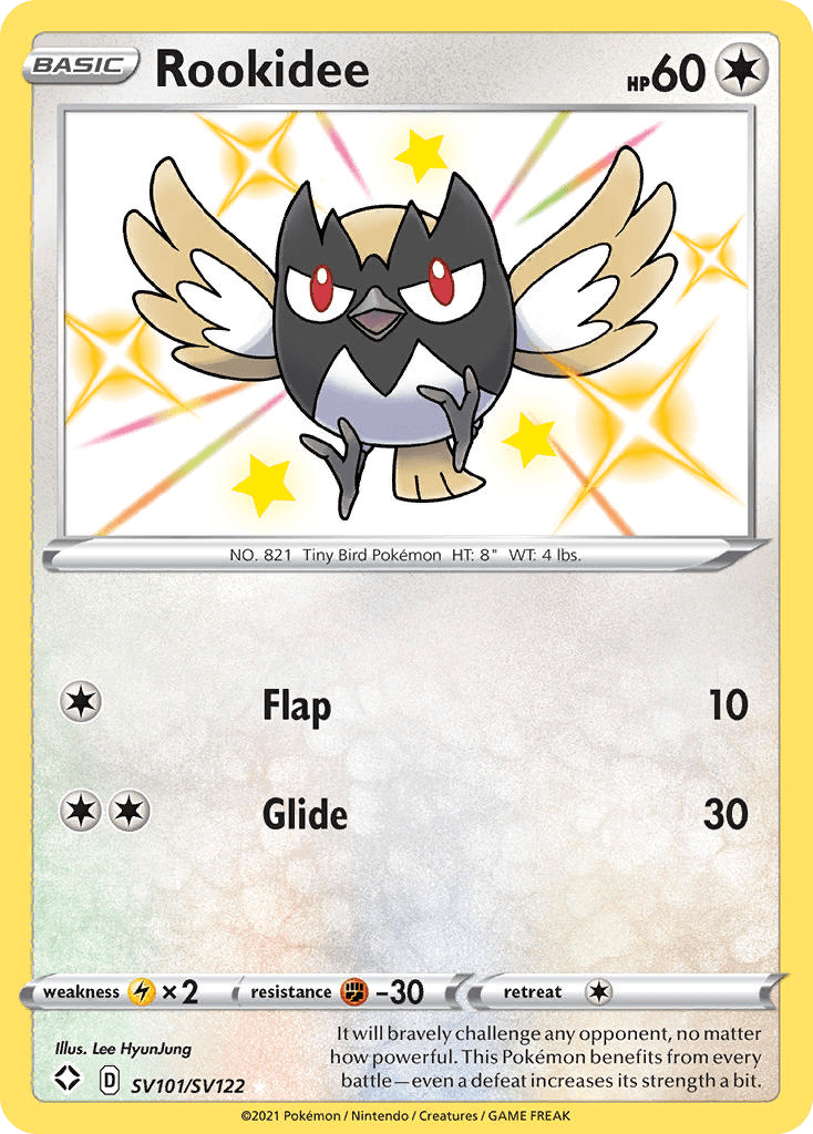 Rookidee Shining Fates Shiny Vault
