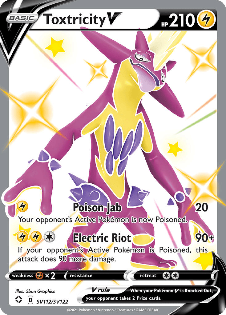 Toxtricity V Shining Fates Shiny Vault