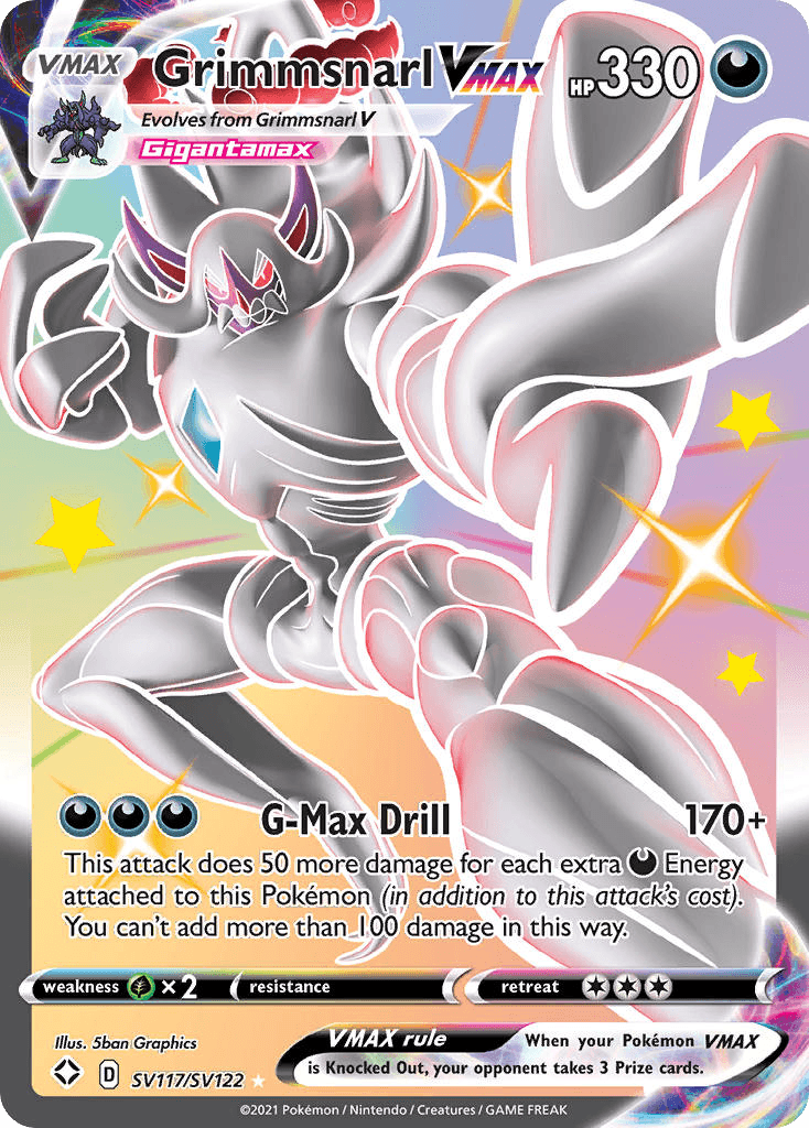 Grimmsnarl VMAX Shining Fates Shiny Vault