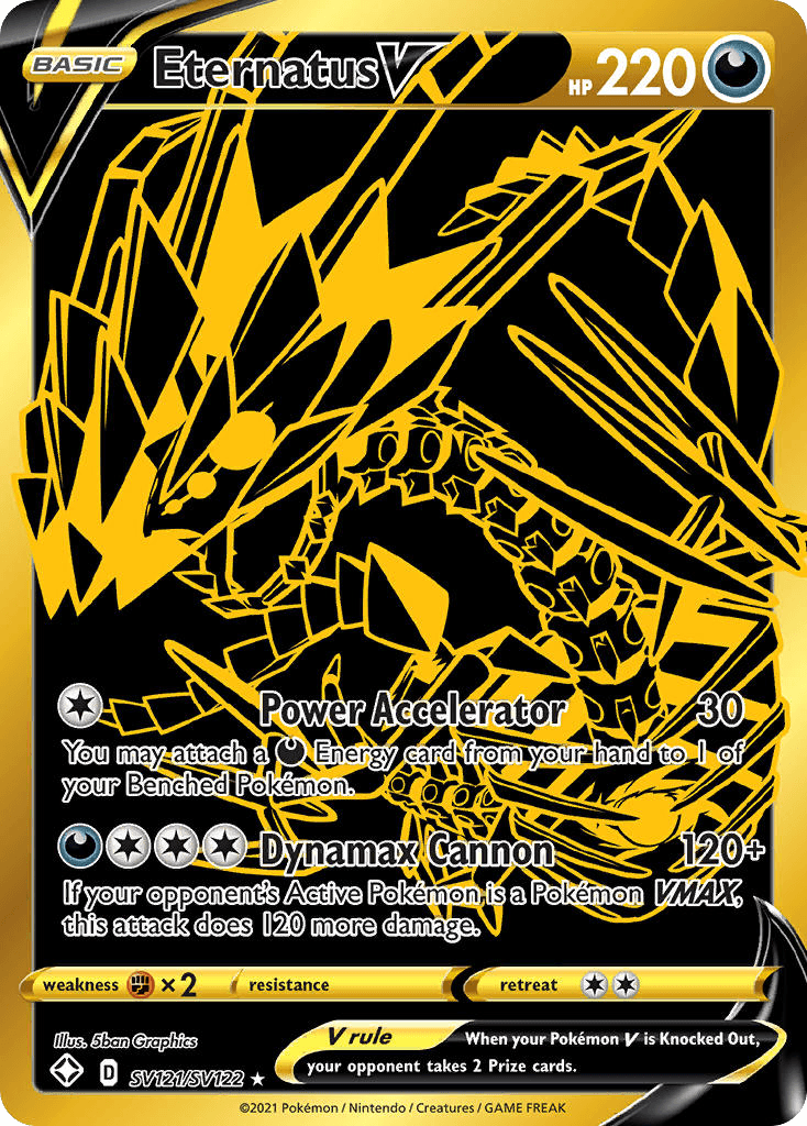 Eternatus V Shining Fates Shiny Vault